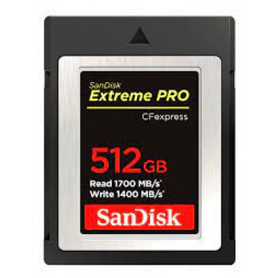 SanDisk Extreme Pro - Flash memory card - 512 GB - CFexpress
